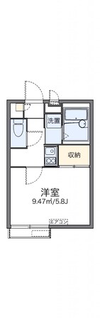 レオパレスなでしこの物件間取画像